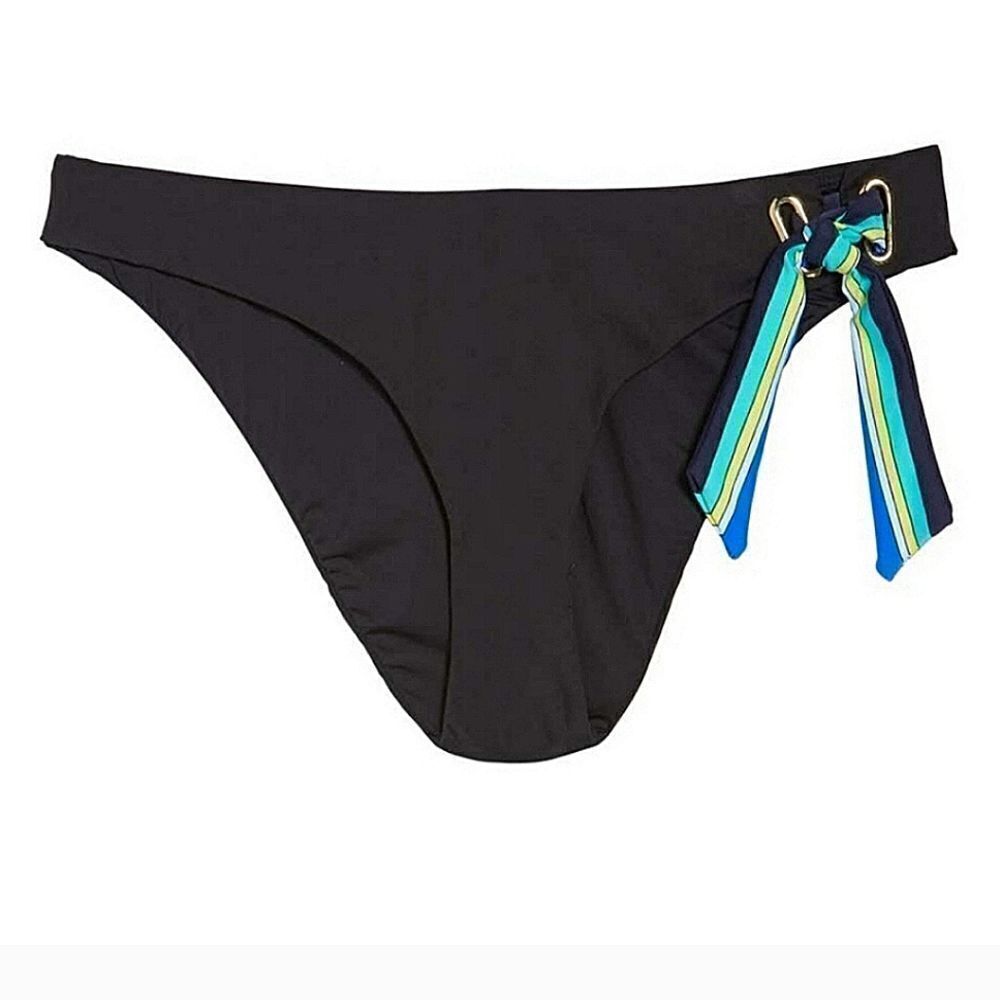 Trina Turk IPANEMA FRENCH CUT black BIKINI SWIM BOTTOM Size  2